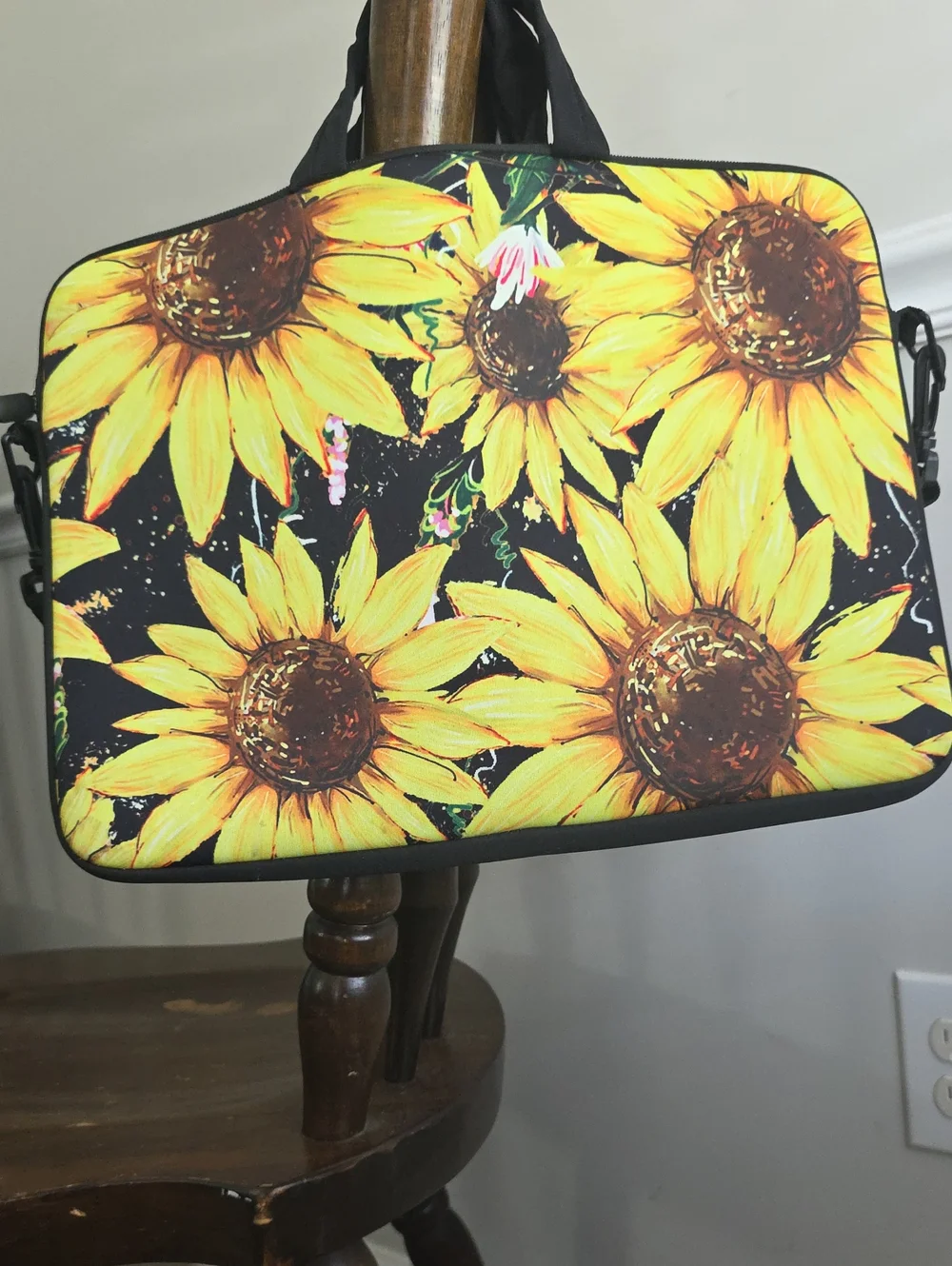 Sunflower Laptop Bag 15 Inch Neoprene Shoulder Case